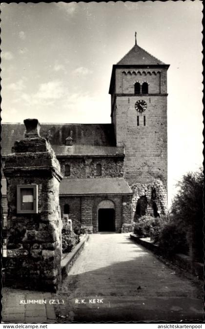 CPA Klimmen Limburg Niederlande, R. K. Kerk