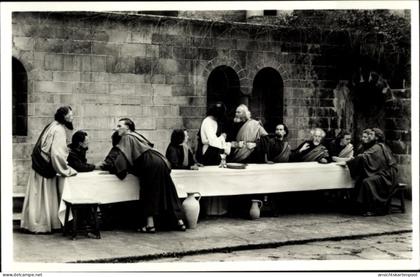CPA Tegelen Limburg Niederlande, Passionsspiele, Laatse avondmaal