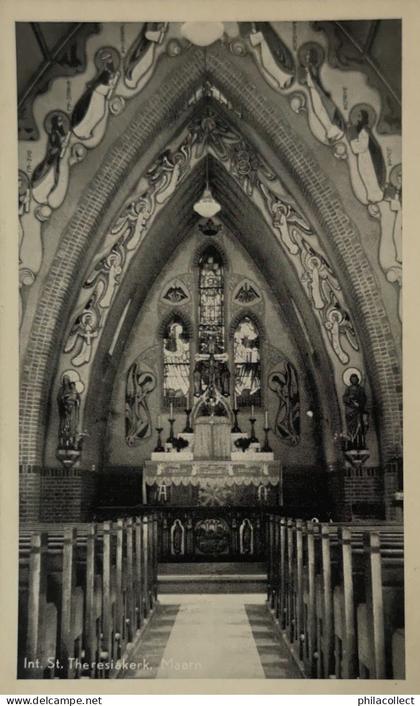 Maarn (Urt.) Interieur St. Theresiakerk 19??