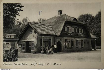 Maarn (Utr.) Groeten Leusderheide - Cafe Bergzicht 1950