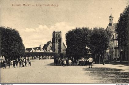 CPA Geertruidenberg Nordbrabant Niederlande, Groote markt