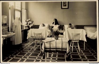 CPA Geldrop Nordbrabant Niederlande, St. Annaziekenhuis, Mannenzaal