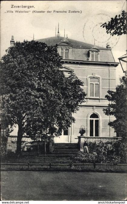 CPA Zevenbergen Nordbrabant, Villa Waterloo