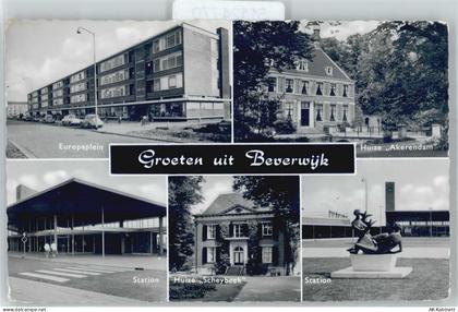 1941 Beverwijk BEVERWYK - Europaplein, Huize Akerendam, Station, Huize S... - 51124770