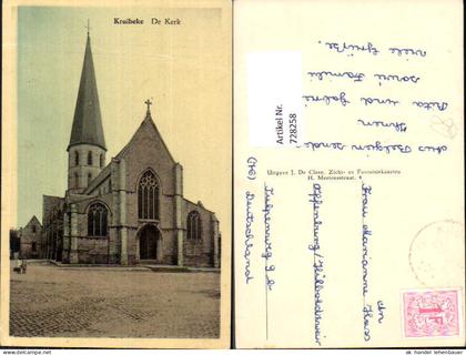728258 Foto AK Kruibeke De Kerk Kirche Nederlands