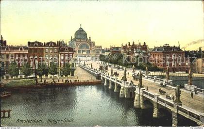 Amsterdam Niederlande Hooge Sluis