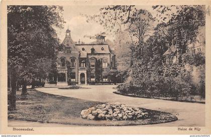 B92896 bloemendaal huize de rijp netherlands