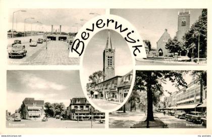 Beverwijk Beverwyk NL Velertunnel Wijkerstraat Breestraat Kirche Strassenszene A