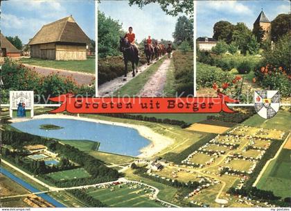 Borger Drenthe Fliegeraufnahme Ceamping See