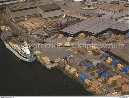 Bussum Fliegeraufnahme Holzlager