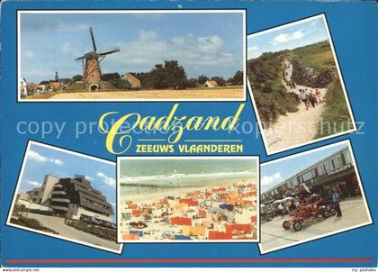 Cadzand Bad Windmuehle Hotel Restaurant Strand