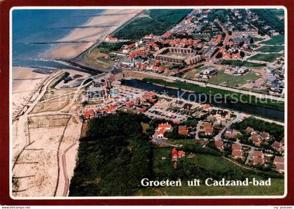 Cadzand Bad Zeeland NL Fliegeraufnahme