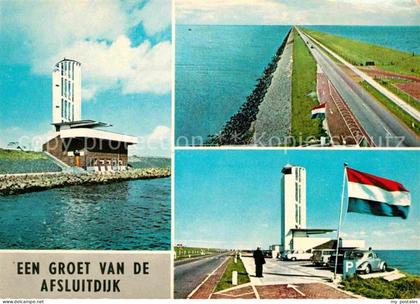 Den Oever Hollands Kroon Afsluitdijk Monument Sperrdamm