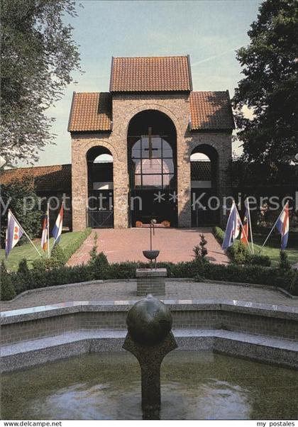 Dokkum Eingang Bonifaziuskapelle Prozessionspark