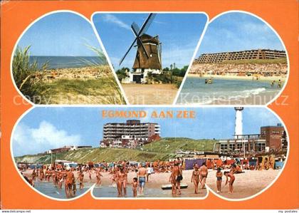 Egmond aan Zee Windmuehle Strand