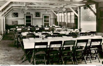 Hattem Zwolle Overijssel NL De-Hezenberg Paviljoen Speisesaal Innenraum Tische S