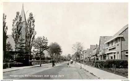 Hoogeveen NL Bentinckslaan met Kerk