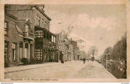Hoogeveen NL De Huizen met Hotel Luinge