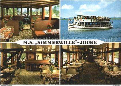 Joure Dampfer MS Simmerswille