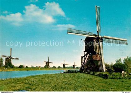 Kinderdijk Hollaendische Muehlen