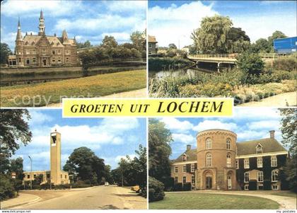 Lochem Schloss Bruecke Kirche