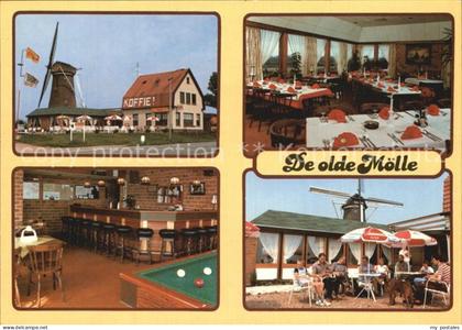 Neede Wegrestraurant De olde Moelle Bar Terrasse Windmuehle