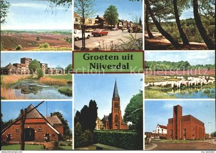 Nijverdal Berg Grotestraat Nabij Ravijn Kolk Schaapskudde Oude Boerderij Kerk