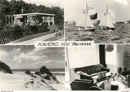 Renesse Kavero Strand Segelboote