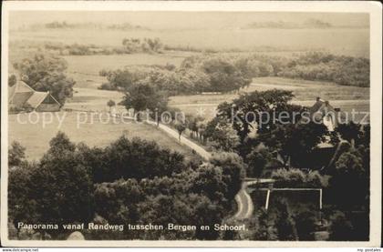 Schoorl Panorama vanaf Randweg tusschen Bergen en Schoorl