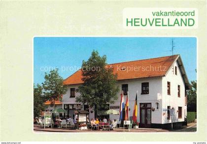Slenaken Gulpen Limburg NL Vakantieoord-Heuvelland Gasthof Terrasse Flaggen Heuv