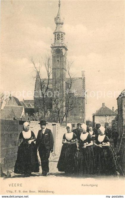 Veere Kerkuitgang Kerk