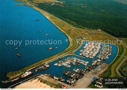 Vlieland Fliegeraufnahme Jachthaven