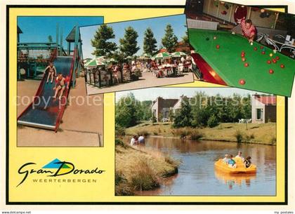 Weert Netherlands Gran Dorado Weerterbergen Rutsche Terrasse Billard Tretboot