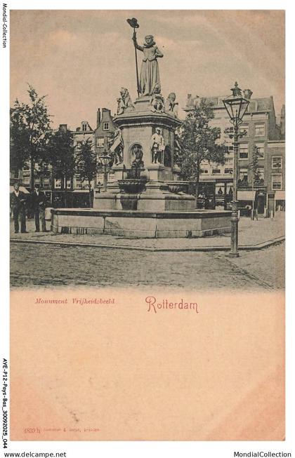 AYEP12-0923-PAYS-BAS - Monument vrijheidsbeeld - Rotterdam