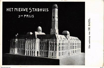 CPA Het Nieuwe Stadhuis. Het ontwerp van De Bazel NETHERLANDS (714359)