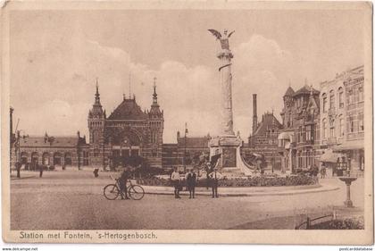 \'s-Hertogenbosch - Station met Fontein