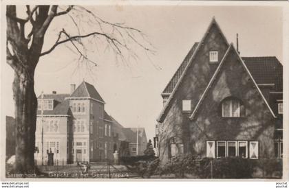 V18- SASSENHEIM - GEZICHT UIT HET GEMEENTEPARK -  EN  1954 - ( 2 SCANS )