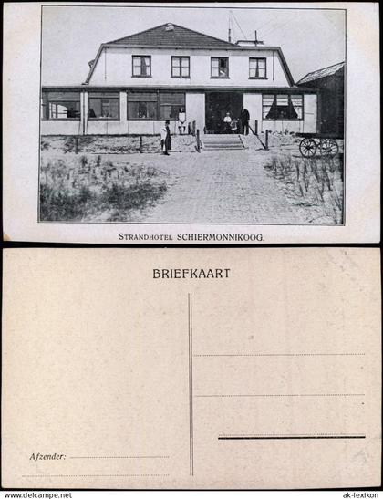 Postkaart Schiermonnikoog StrandhotelFriesland 1929