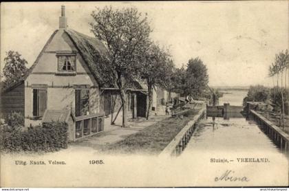 CPA Vreeland Utrecht, Schleuse