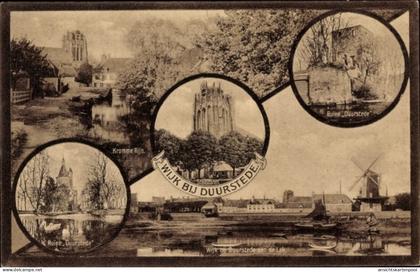 CPA Wijk bij Duurstede Utrecht, Kromme Rijn, Wijk bij Duurstede aan de Lek, Stadstoren, Ruine