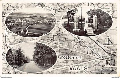 Nederland - VAALS (LI) De drie grenzen - Uitg. Gebr. Simons