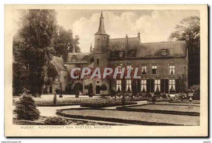 CPA Vught Achterkant Van Kasteel Maurichk
