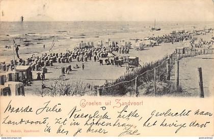 Nederland - ZANDVOORT - Strandgezicht