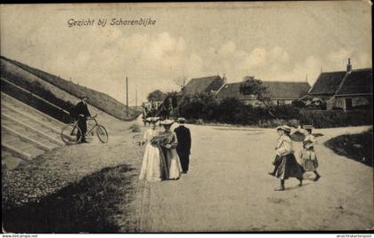 CPA Scharendijke Zeeland Niederlande, Straßenpartie