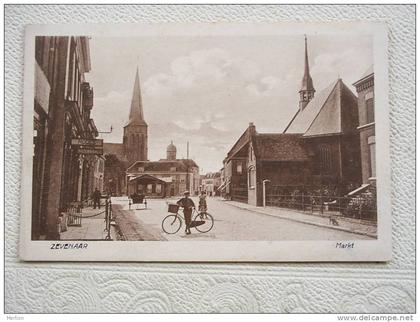 Zevenaar - Markt -biker cca 1920's  -  VF  D53933