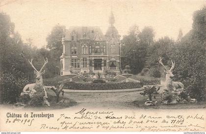 [-5%] PAYS BAS - Château de Zevenbergen - Vue générale - Carte postale ancienne