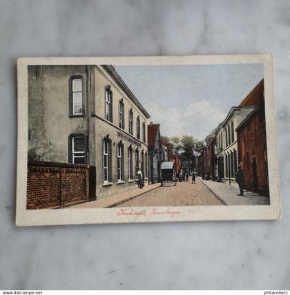 Zevenbergen (N-Br.) Kerkstraat (links Hotel) 1922