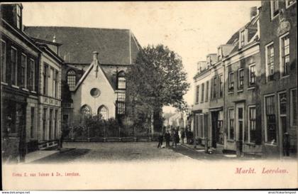 CPA Leerdam Südholland, Markt