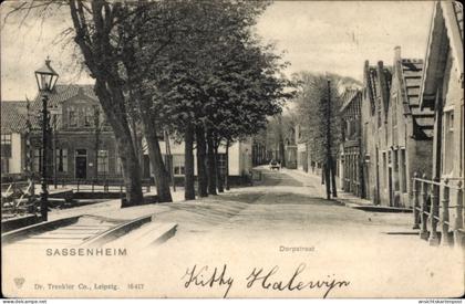 CPA Sassenheim Südholland, Dorpstraat