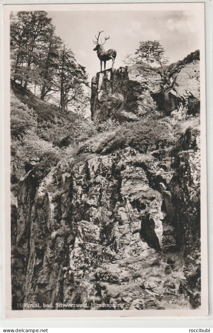 Höllental, bad. Schwarzwald, Hirschsprung